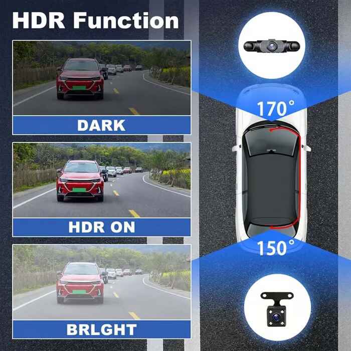 FlowTechy™ Full View Car Dashcam System