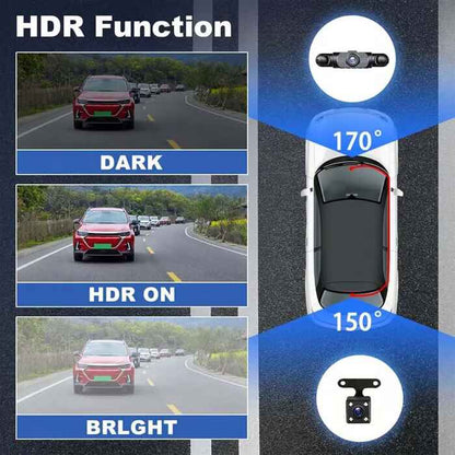 FlowTechy™ Full View Car Dashcam System