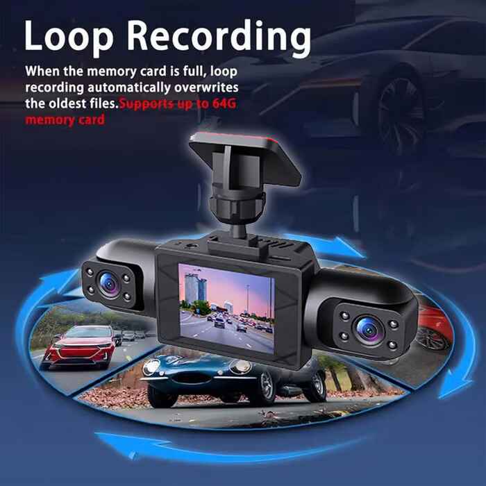 FlowTechy™ Full View Car Dashcam System