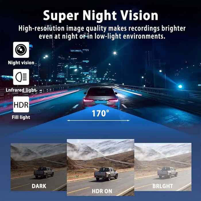 FlowTechy™ Full View Car Dashcam System