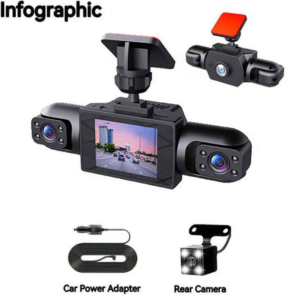 FlowTechy™ Full View Car Dashcam System