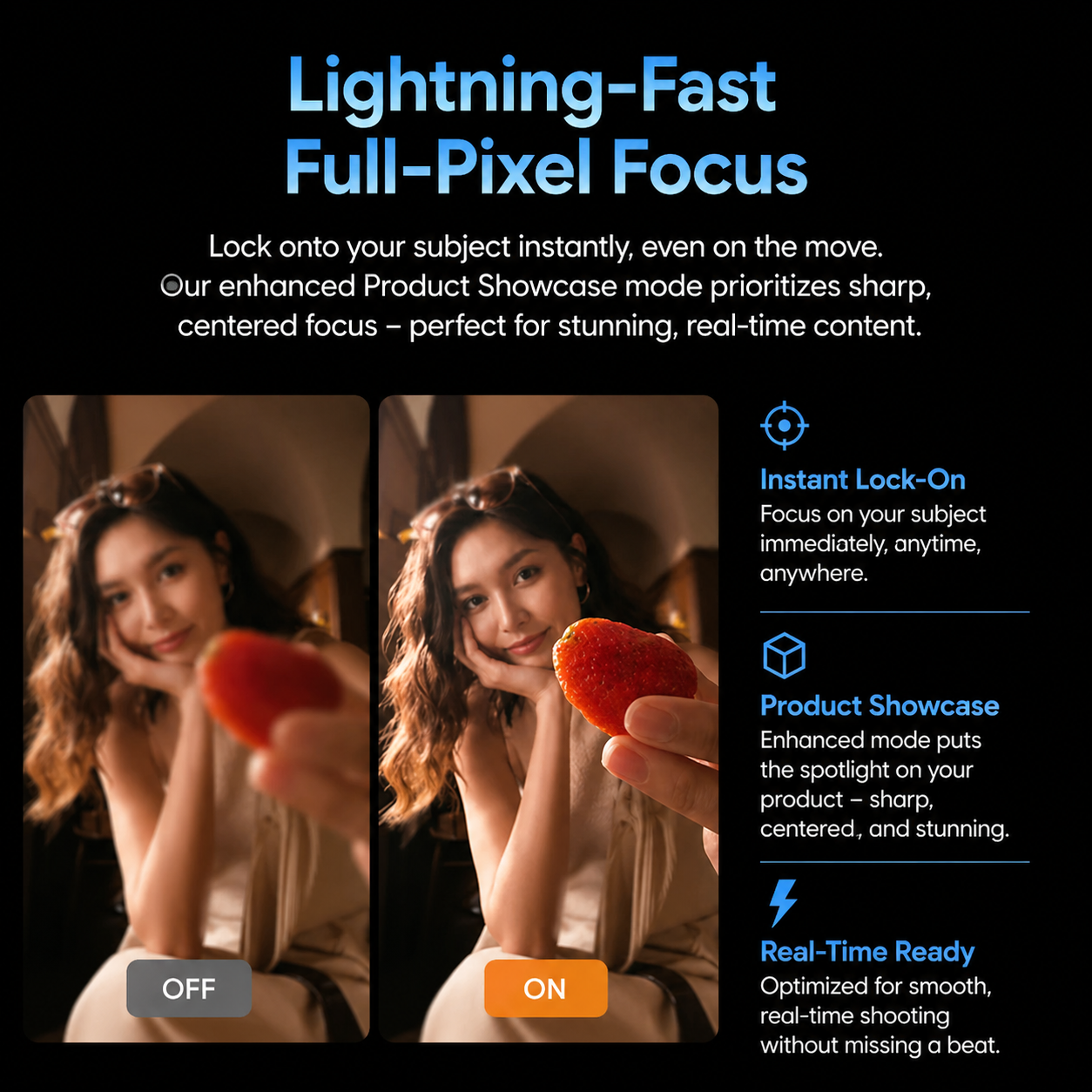FlowTechy™ 4K AI Gimbal Camera